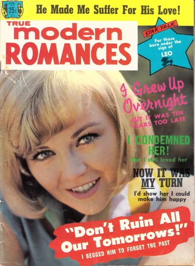 True Modern Romances  #? (August 1968)