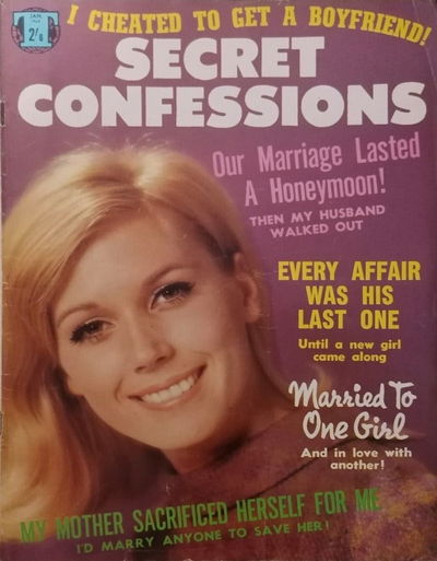 Secret Confessions (Transpacific Publications, 1950? series) #? (January 1969)