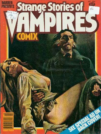 Warren Presents (Warren, 1979 series) v1#6 [10] — Strange Stories of Vampires Comix (October 1979)