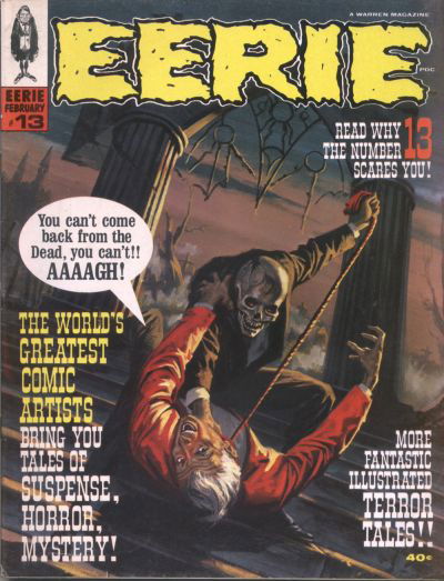 Eerie (Warren, 1966 series) #13 (February 1968)