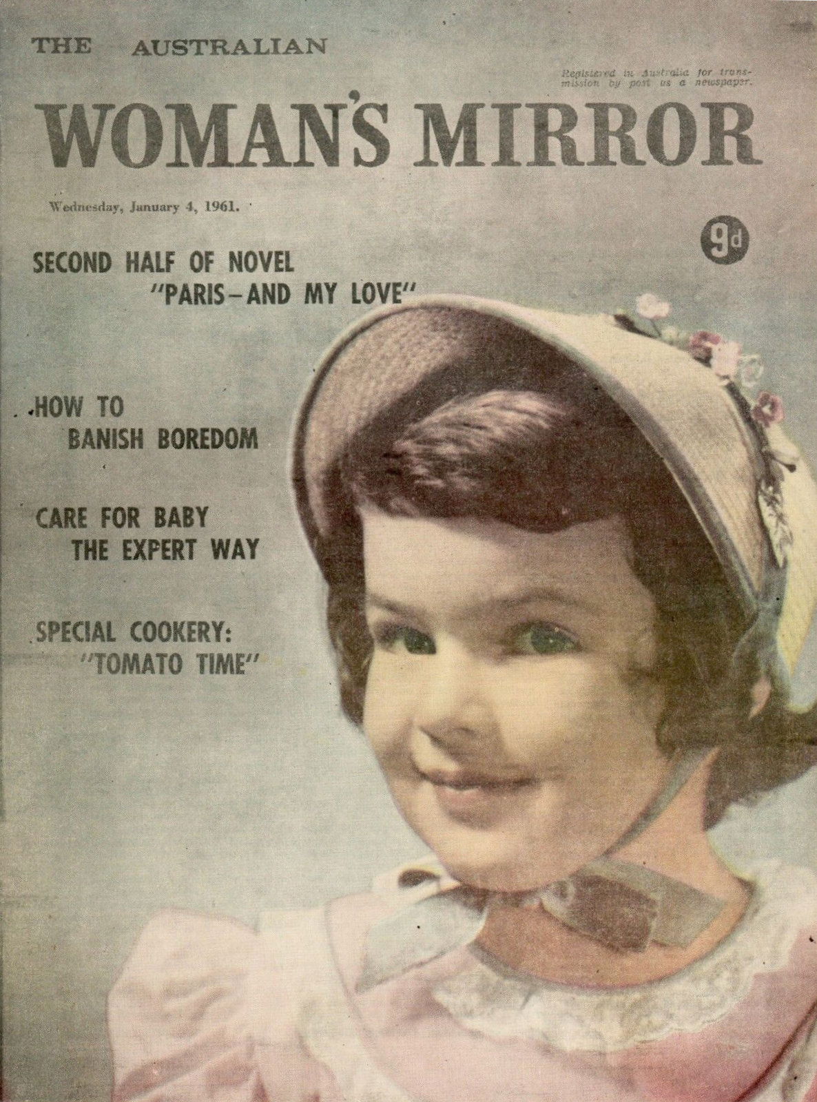 The Australian Woman's Mirror (Bulletin, 1924 series) v37#6 (1885) (4 January 1961)