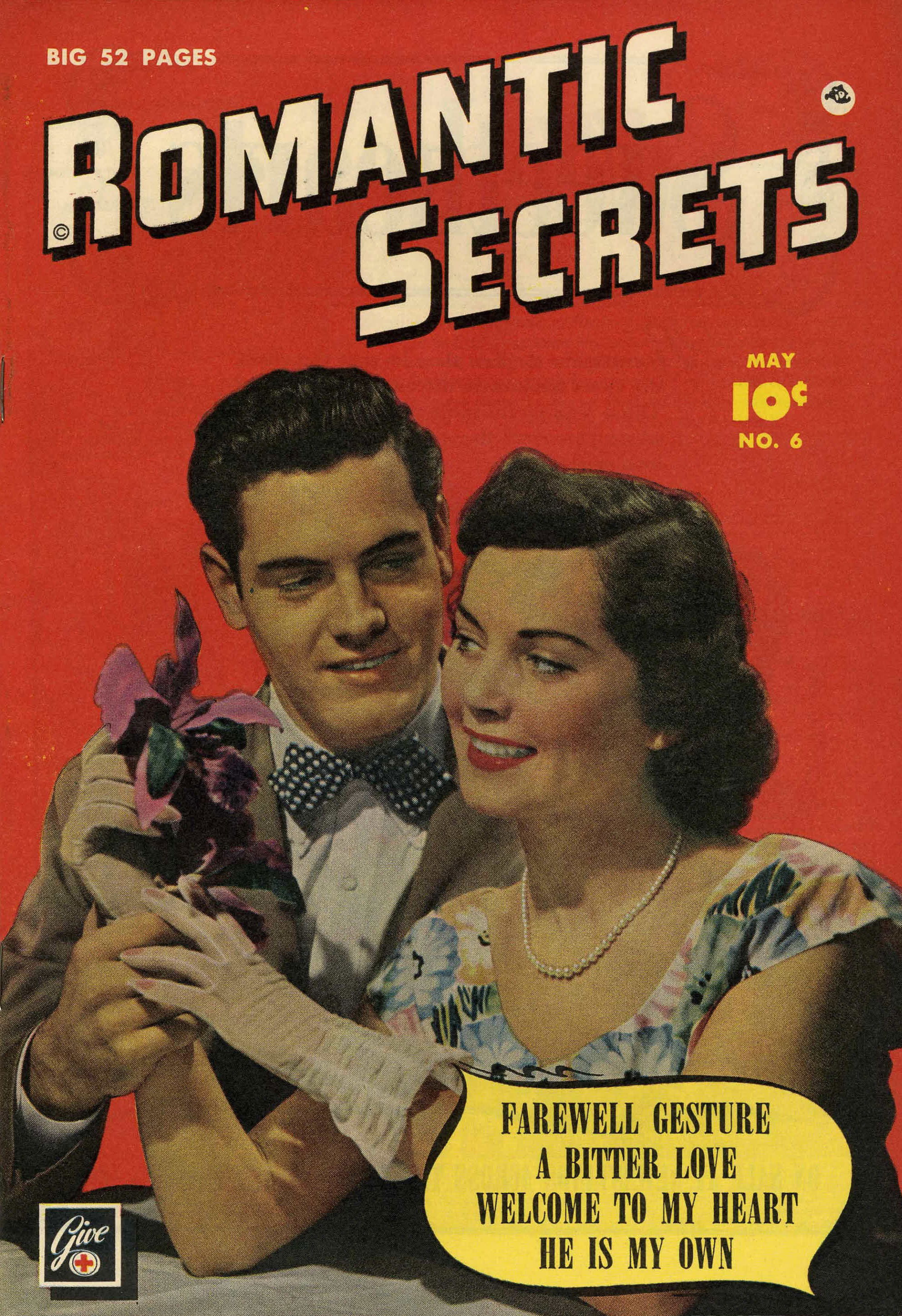 Romantic Secrets (Fawcett, 1949 series) #6 (May  1950)
