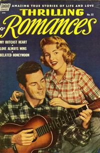 Thrilling Romances (Pines, 1949 series)  #22 (August 1953)
