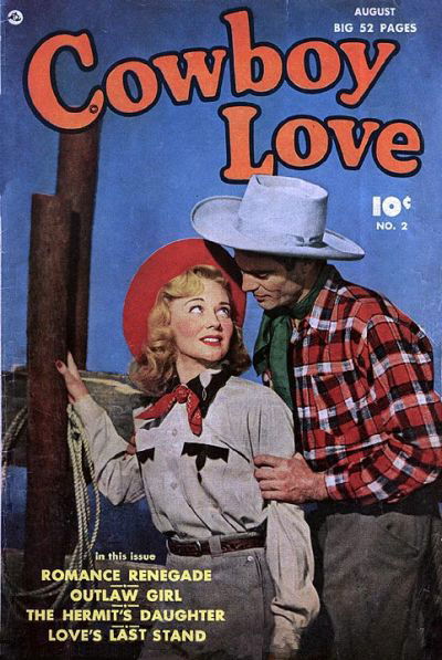 Cowboy Love (Fawcett, 1949 series) #2 (August 1949)