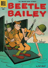 Beetle Bailey (Dell, 1956 series)  #8 (November 1956-January 1957) — Untitled