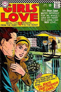 Girls' Love Stories (DC, 1949 series)  #120 (July 1966) — Untitled [No Love for Me]