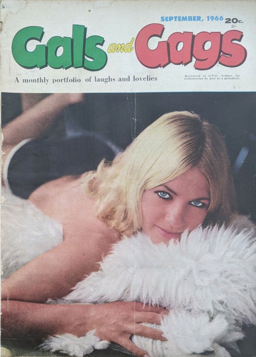 Gals and Gags (Adam, 1953 series) v26#6 (September 1966)