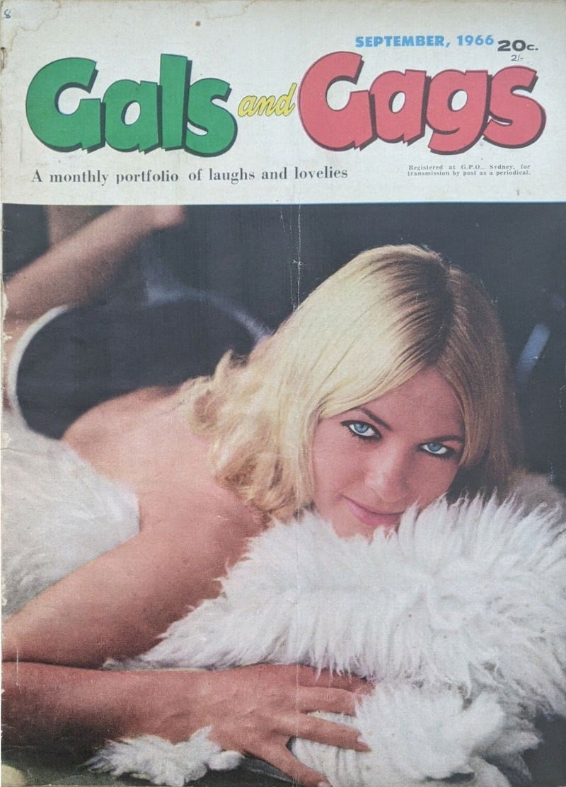 Gals and Gags (Adam, 1953 series) v26#6 (September 1966)