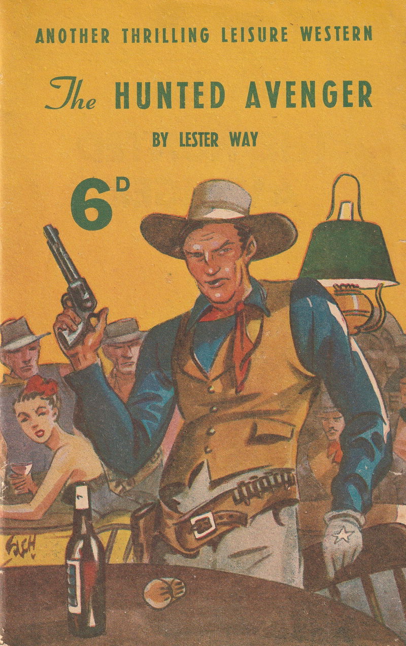 The Hunted Avenger (Edwards, 1950?)  — Another Thrilling Leisure Western ([1950?])
