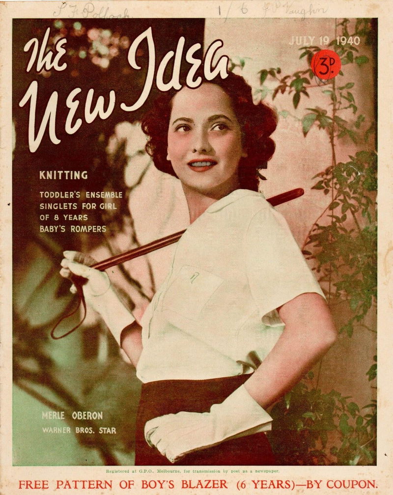 The New Idea (Fitchett, 1928 series) 19 July 1940 ([19 July 1940?])
