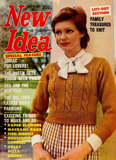 New Idea (Southdown, 1961? series) 30 June 1973 30 June 1973