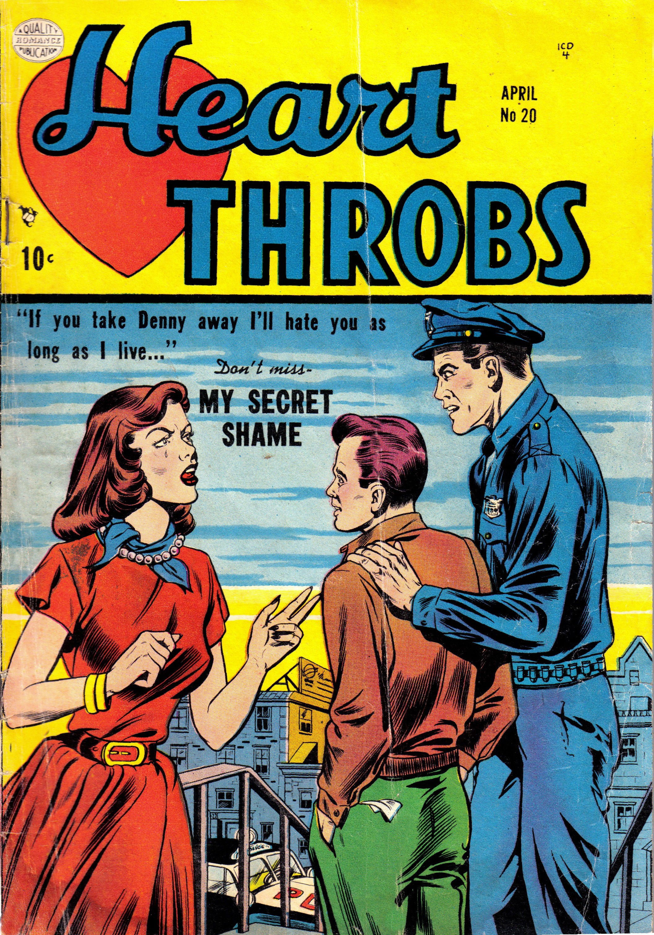 Heart Throbs (Quality, 1949 series) #20 (April 1953)