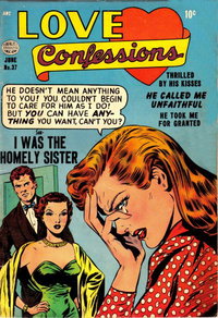 Love Confessions (Quality, 1949 series)  #37 (June 1954)