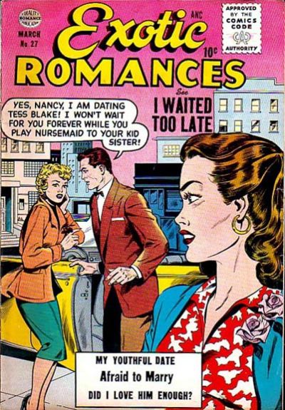 Exotic Romances  #27 (March 1956)