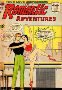 Romantic Adventures  #58 (August 1955)