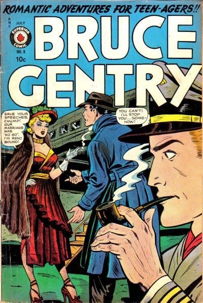 Bruce Gentry Comics  #8 (July 1949)