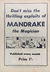 The Raven (Young's, 1962? series) #3 — Don't Miss the Thrilling Exploits of Mandrake the Magician (page 1)