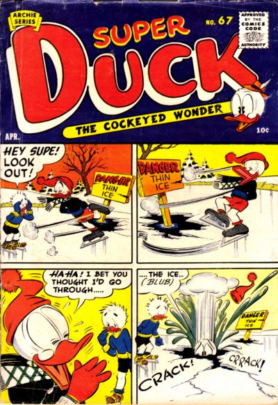 Super Duck Comics  #67 (April 1956)