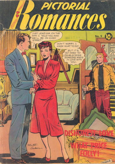 Pictorial Romances (St. John, 1950 series) #9 September 1951