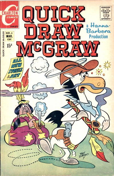 Quick Draw McGraw (Charlton, 1970 series) #3 (March 1971)