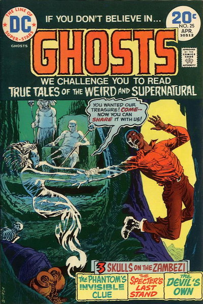 Ghosts  #25 (April 1974)