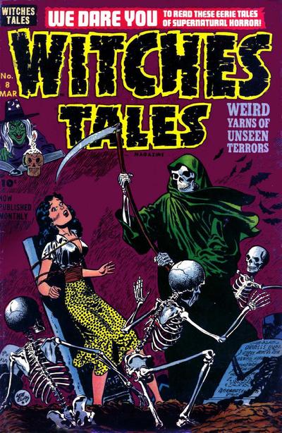 Witches Tales (Harvey, 1951 series) #8 (March 1952)