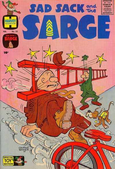 Sad Sack and the Sarge  #23 (February 1961)