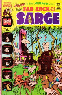 Sad Sack and the Sarge (Harvey, 1957 series) #113 June 1975