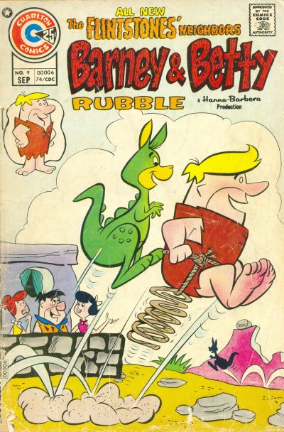 Barney and Betty Rubble  #9 (September 1974)