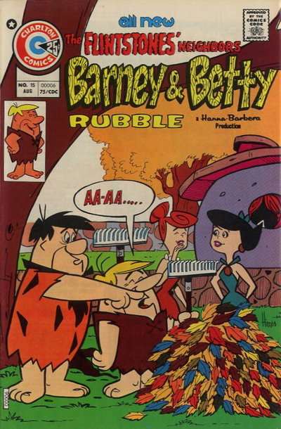 Barney and Betty Rubble  #15 (August 1975)