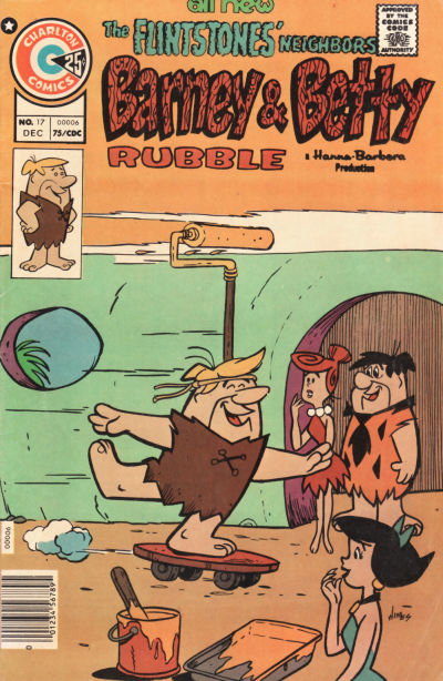 Barney and Betty Rubble  #17 (December 1975)