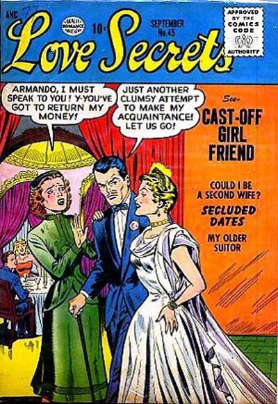 Love Secrets (Quality, 1953 series) #45 (September 1955)