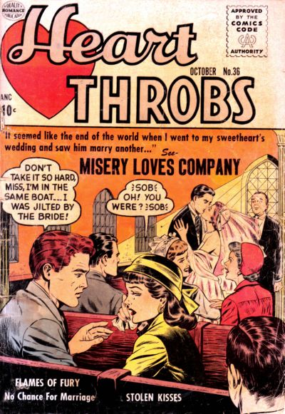 Heart Throbs (Quality, 1949 series) #36 (October 1955)