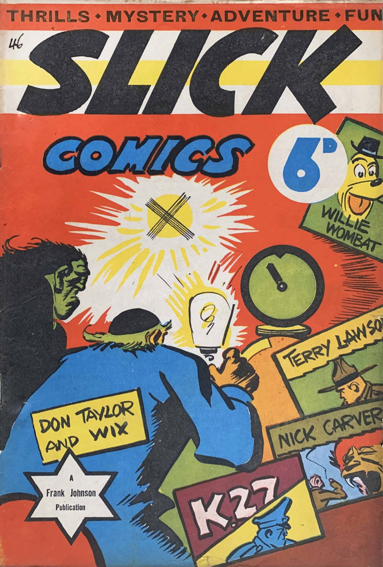 Slick Comics (Frank Johnson, 1943?) #46 ([1943?])
