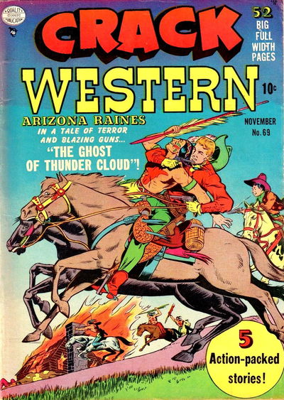 Crack Western (Quality, 1949 series) #69 November 1950