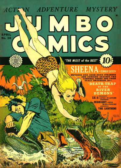 Jumbo Comics  #38 (April 1942)