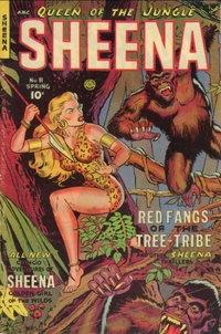 Sheena, Queen of the Jungle (Fiction House, 1942 series)  #11 (Spring 1951)