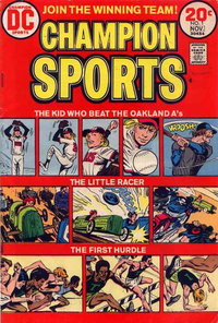 Champion Sports (DC, 1973 series)  #1 (October-November 1973)