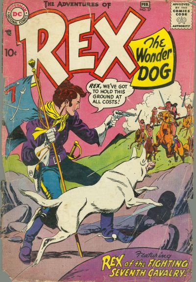 The Adventures of Rex the Wonder Dog (DC, 1952 series) #37 (January-February 1958)