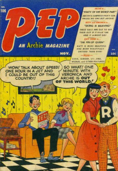 Pep Comics (Archie, 1940 series) #106 November 1954