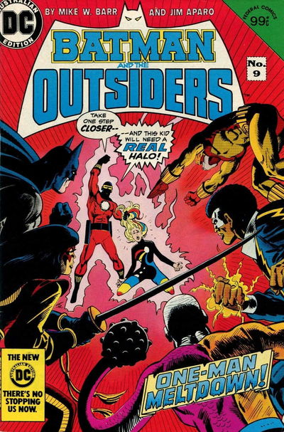 Batman and the Outsiders (Federal, 1985 series) #9 [August 1984]