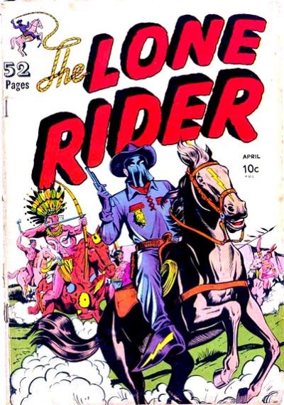 The Lone Rider (Farrell, 1951 series) #1 (April 1951)