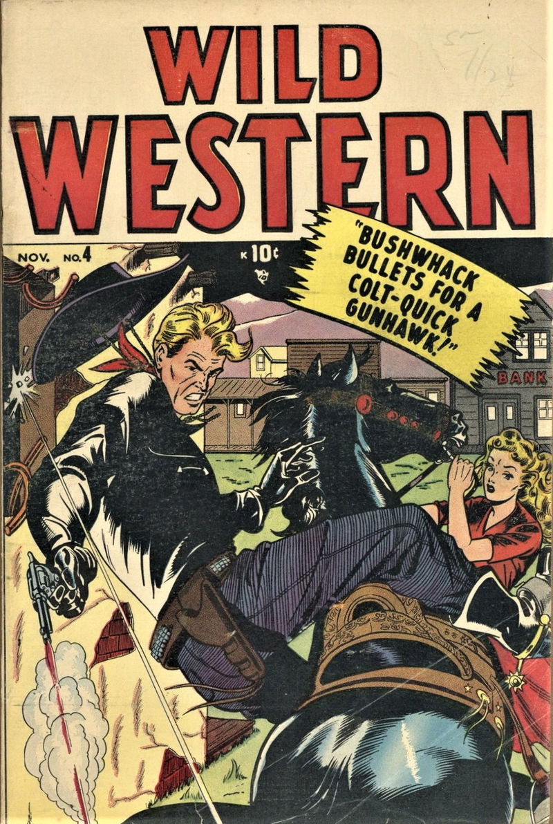 Wild Western (Atlas [Marvel], 1948 series) #4 (November 1948)