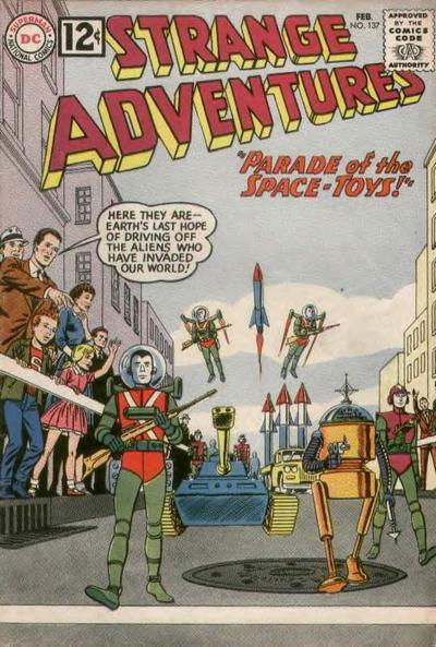 Strange Adventures (DC, 1950 series) #137 February 1962