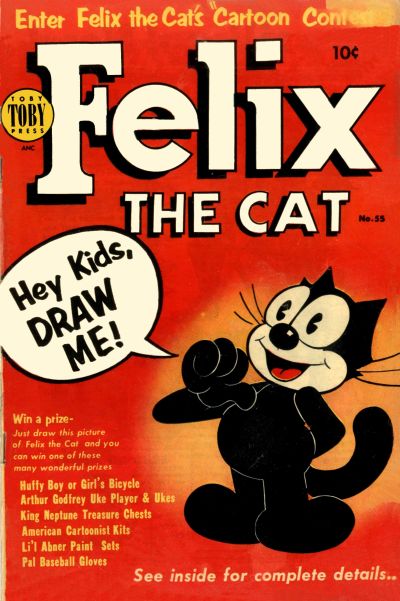 Pat Sullivan's Felix the Cat  #55 (September 1954)