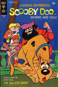 Hanna-Barbera Scooby Doo... Where Are You! (Western, 1970 series)  #2 (June 1970) — The Galleon Ghost