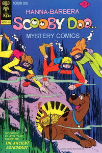 Hanna-Barbera Scooby-Doo...Mystery Comics (Western, 1973 series)  #28 (October 1974) — The Ancient Astronaut