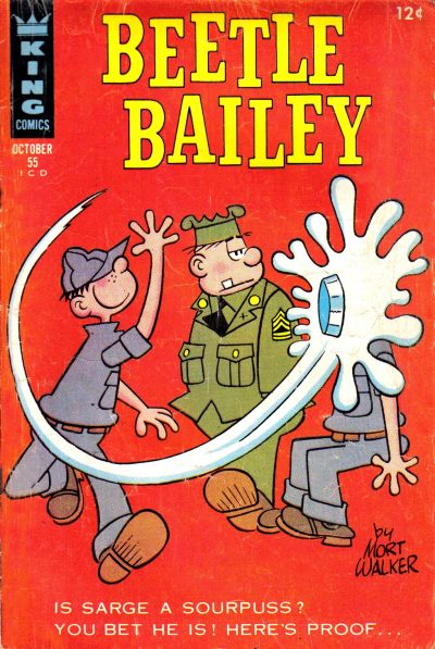 Beetle Bailey  #55 (October 1966)