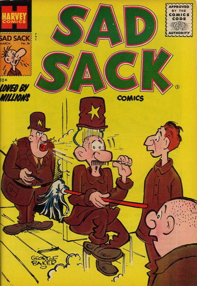 Sad Sack Comics  #56 (March 1956)