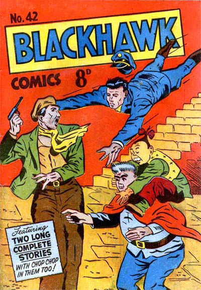 Blackhawk Comic (Youngs, 1949 series) #42 [July 1952?]